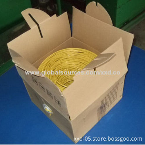 1000feet 305m 24AWG 4-pair bare Copper UTP/FTP Cat5e/Cat6 LAN Cable with Up to 120m Working Distance